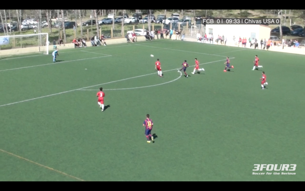 FC Barcelona vs Chivas USA infantil MIC 2015