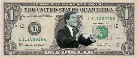 Fabio Capello's hands say it all. The Italian makes close to ten million dollars a year in England.